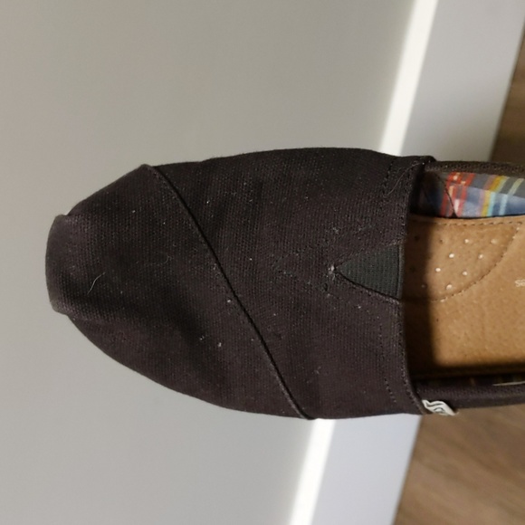 TOMS Women's Classic Brown Size 6.5W Flats - Picture 9 of 10